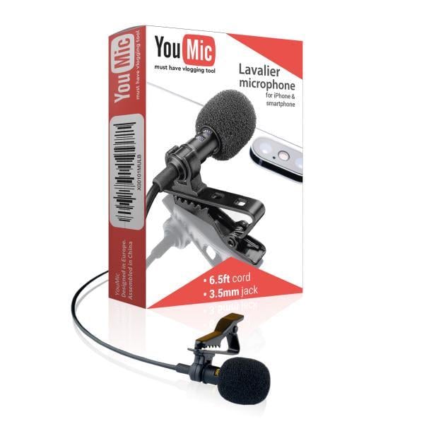 Микрофон петличный YouMic 3,5 мм 1,5 м (581047)