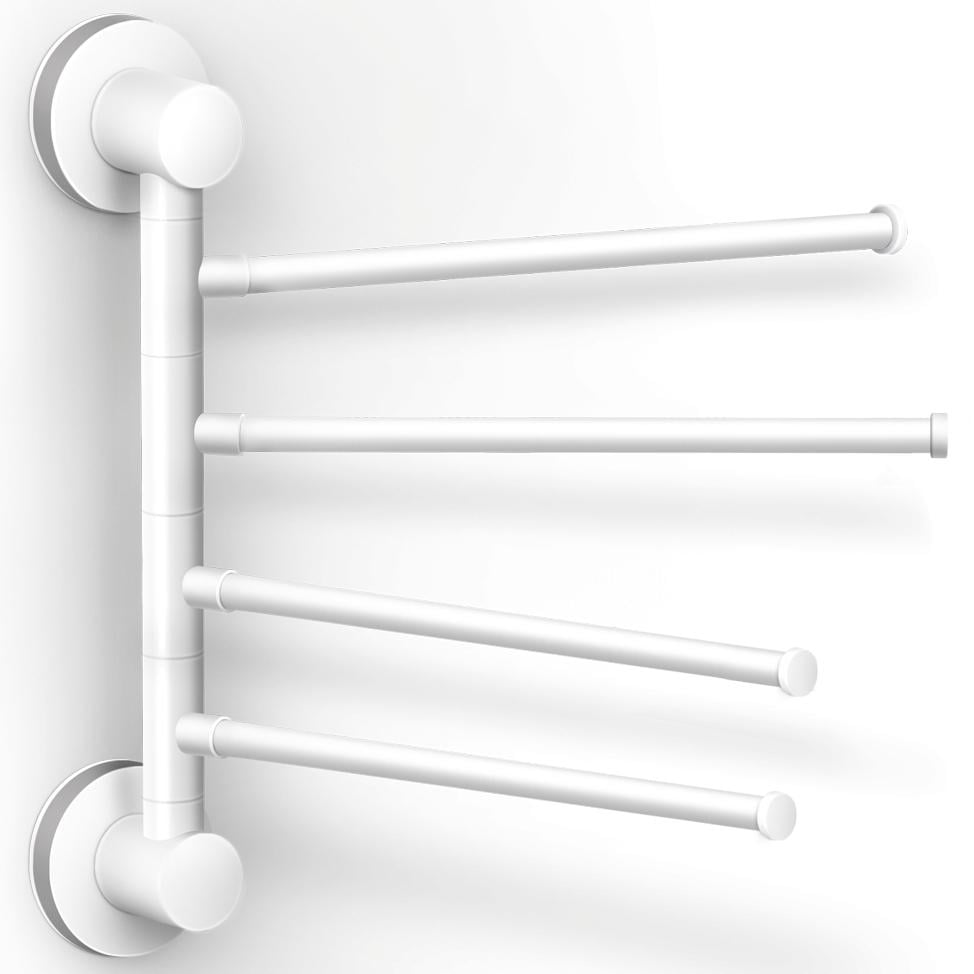 Держатель для полотенец MVM BP-28 white/gray поворотный четверной Белый (211812) - фото 3 Держатель для полотенец MVM BP-28 white/gray поворотный четверной Белый (211812) - фото 3