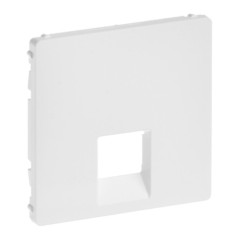 Панель розетки лицевая Legrand Valena RJ11/RJ45 LIFE Белый (755410)