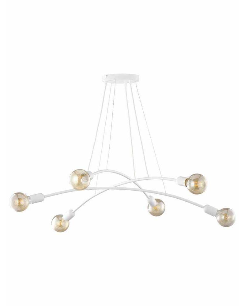Люстра TK lighting 6144 Helix White (6144)