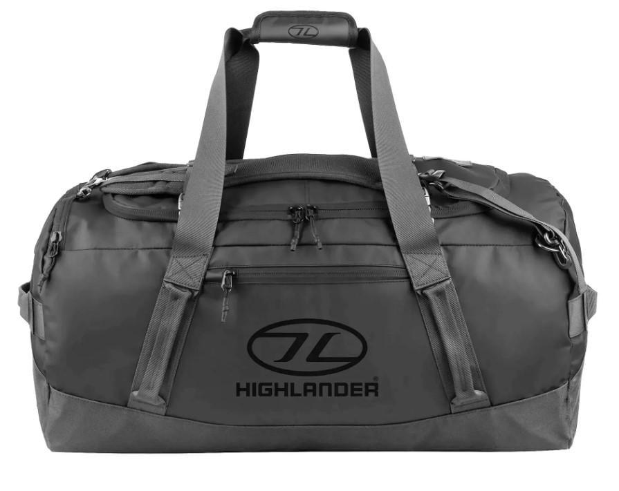 Сумка дорожная водозащитная Highlander Hauler Duffel 90 л Black (DB134-BK)