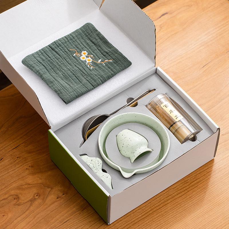 Набор для чая-матча Lesko Matcha 3125 7 пр. Green mint (25713991) - фото 7 Набор для чая-матча Lesko Matcha 3125 7 пр. Green mint (25713991) - фото 7