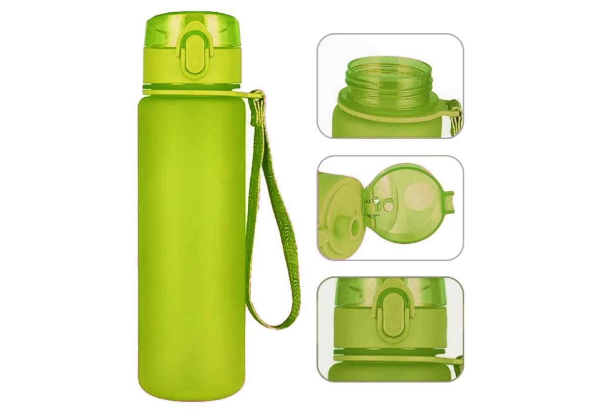 Бутылка для воды EasyFit AquaFlow 800 мл Зеленый (EF-7004-GN) - фото 3 Бутылка для воды EasyFit AquaFlow 800 мл Зеленый (EF-7004-GN) - фото 3