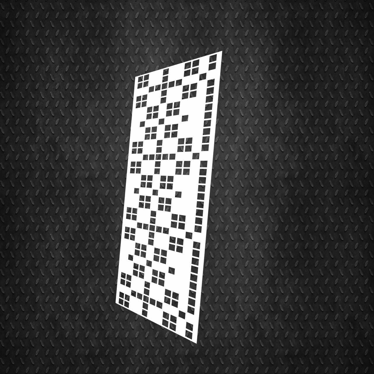 Трафарет DFA Орнамент для шпаклівки та фарби (Z00023)