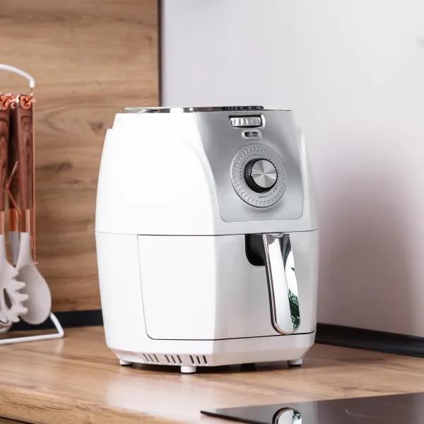 Аэрогриль-фритюрница с таймером Sokany SK-3010 5 л 1500 Вт Белый (SK3010)