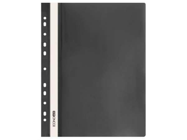 Папка-скоросшиватель Economix A4 полипропилен Черный (E31510-01)