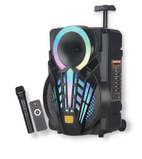 Колонка портативная XPRO GZ-P12 30 Вт USB/SD/FM радио/Bluetooth/1 микрофон/ДУ (MER-15681) Колонка портативная XPRO GZ-P12 30 Вт USB/SD/FM радио/Bluetooth/1 микрофон/ДУ (MER-15681)
