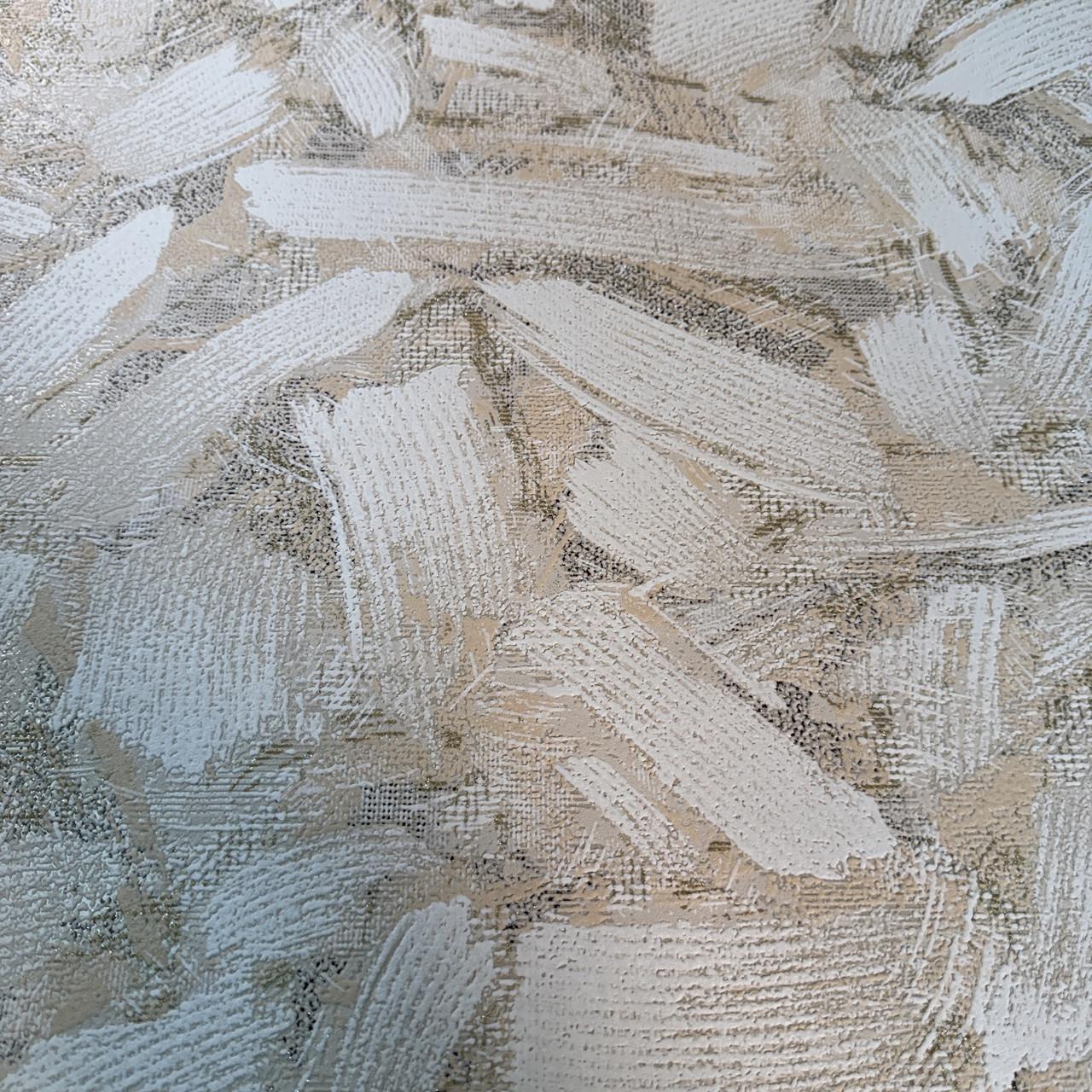 Обои виниловые на бумажной основе Славянские обои 10х0,53 м Бежевый (9416-02)