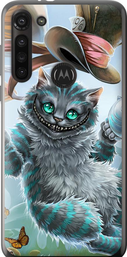 Чехол на Motorola G8 Power Чеширский кот 2 (3993u-1940-42517)