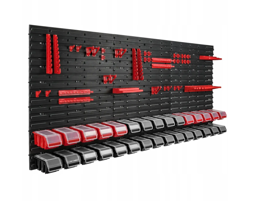 Панель для инструментов настенная Kistenberg 173х78 см с контейнерами 30 шт. (MIX508-) Панель для инструментов настенная Kistenberg 173х78 см с контейнерами 30 шт. (MIX508-)