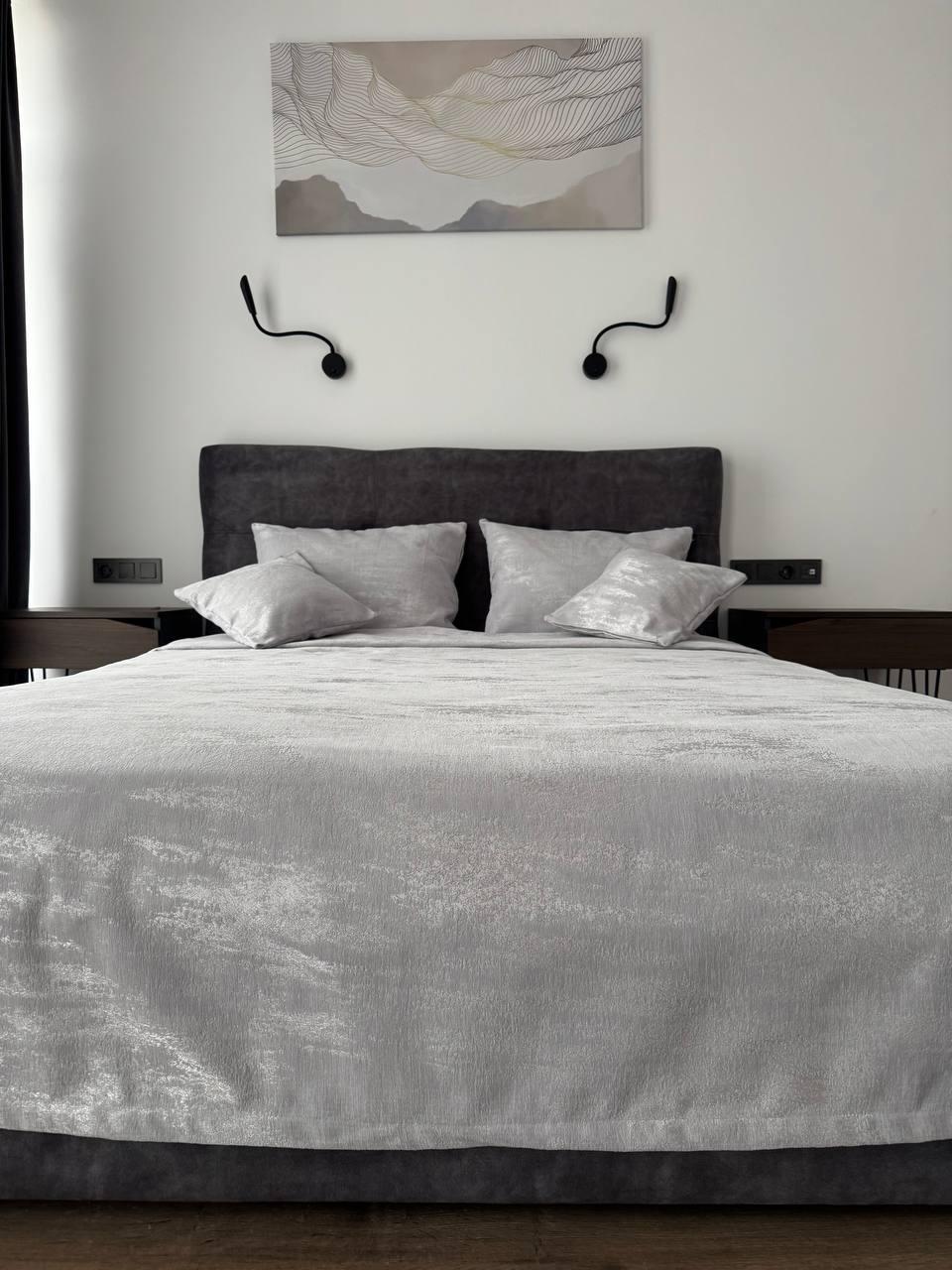 Покрывало Мрамор 200х250 см Серый (22000-8-200х250cm) - фото 10