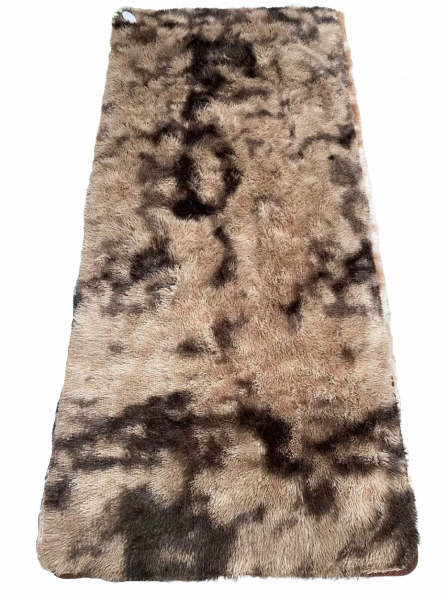 Коврик Vital-Textile Травка 90х200 см Темно-коричневый (KT-2)