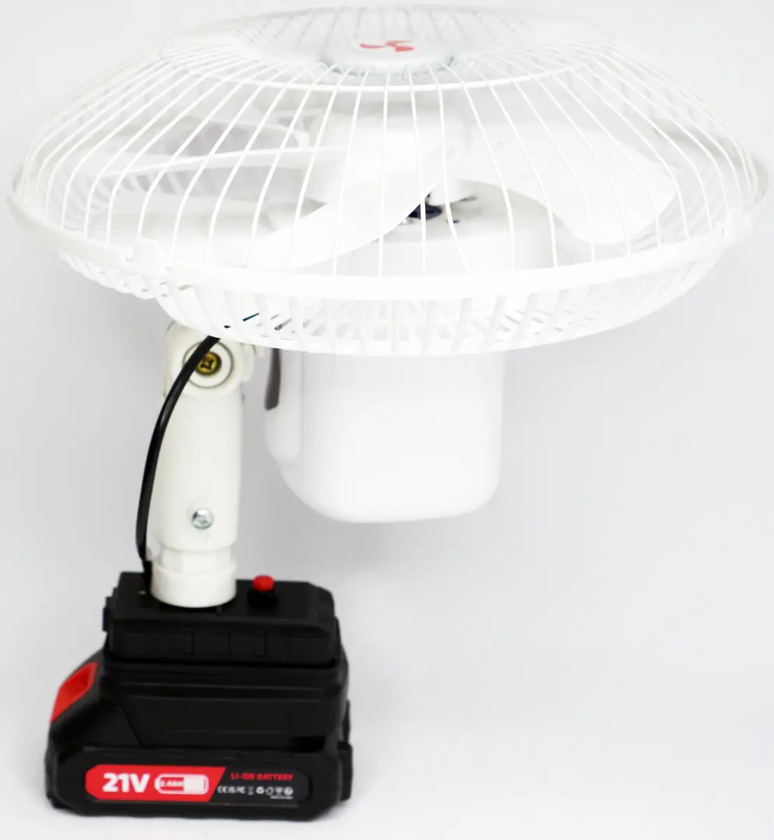 Вентилятор акумуляторнийVAP-12 12" автоповертання 2xАКБ (26642895) - фото 6 Вентилятор акумуляторнийVAP-12 12" автоповертання 2xАКБ (26642895) - фото 6