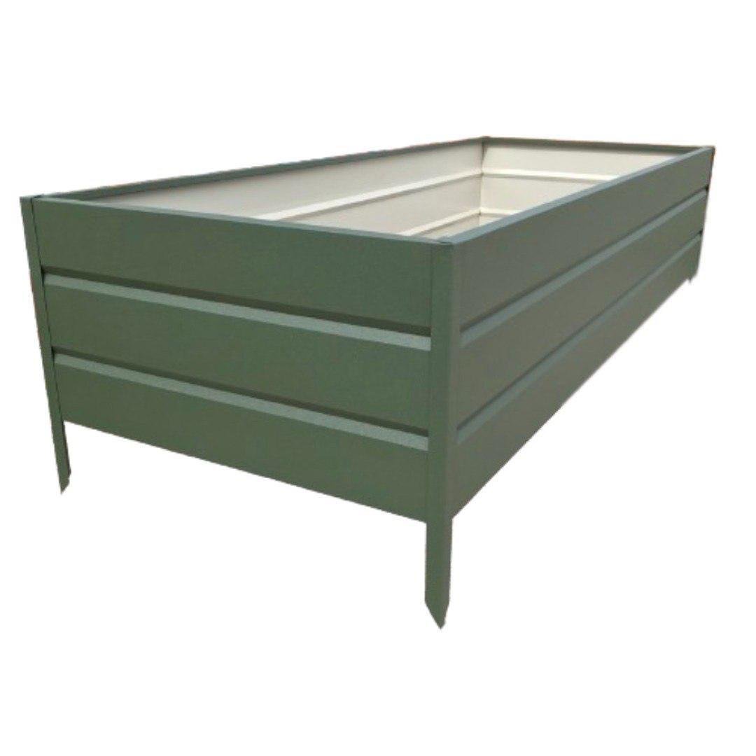 Грядка высокая теплая из металла 400х1000х2000 мм Зеленый (14615027) Грядка высокая теплая из металла 400х1000х2000 мм Зеленый (14615027)