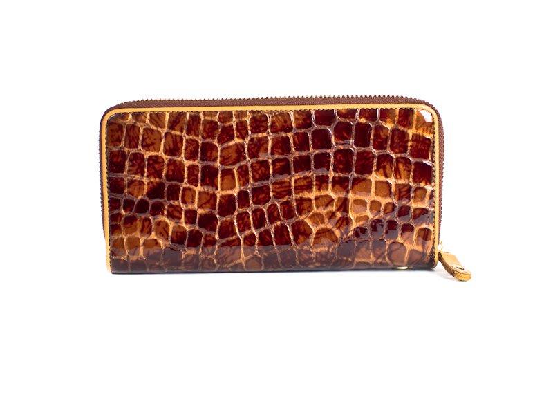 Кошелек женский кожаный WANLIMA 4559 Коричневый - фото 2 Кошелек женский кожаный WANLIMA 4559 Коричневый - фото 2