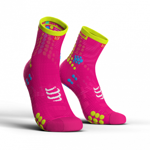 Носки для бега Pro Racing Socks V3.0 Run High Т2 Флуоресцентный розовый (cc2f03f8)