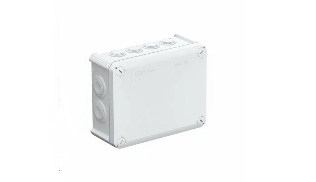 Коробка распределительная OBO Bettermann T160 IP66 наружная пластиковая 190х150х77 мм (38238395)