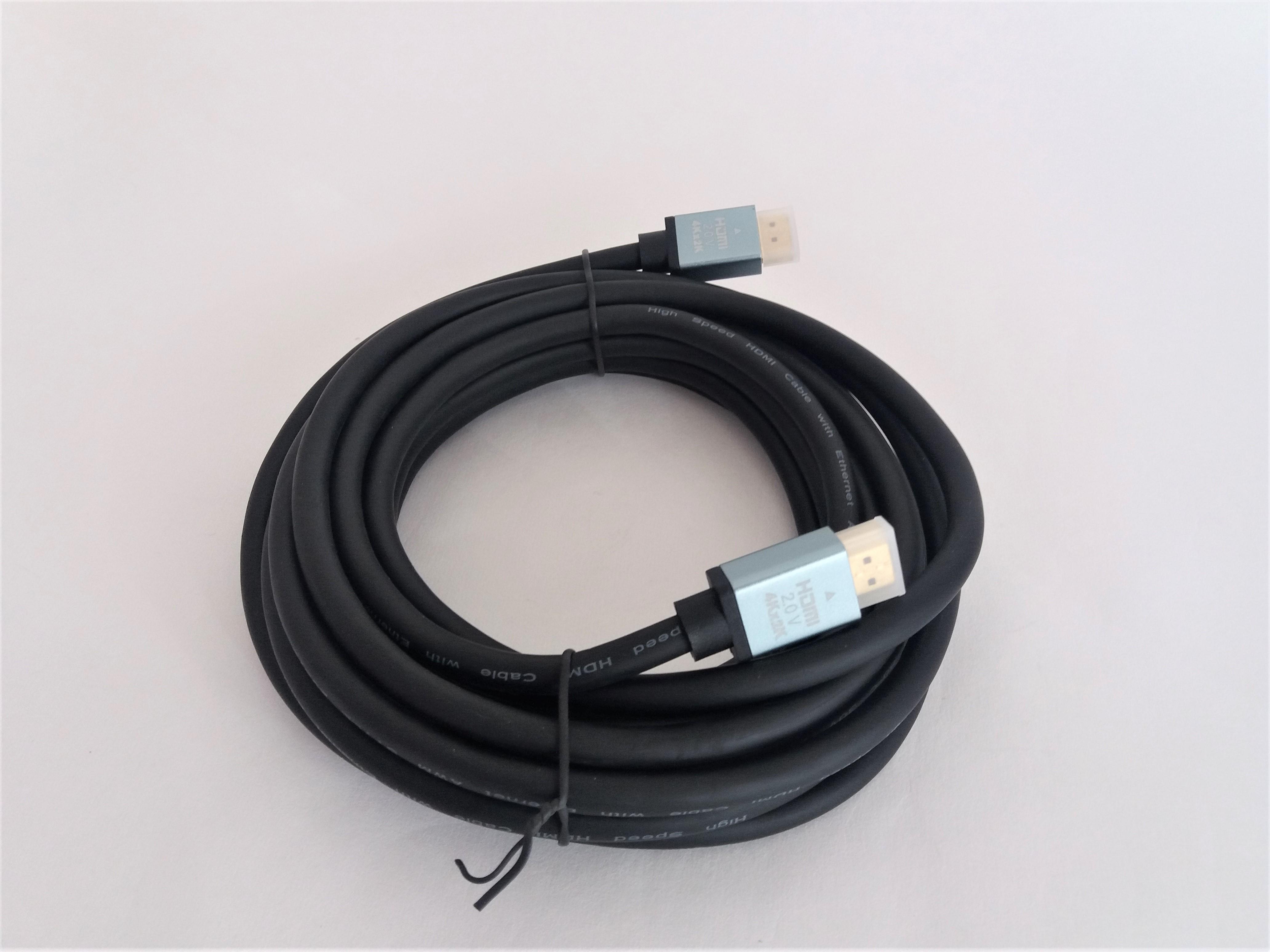 Кабель сполучний Hdmi - Hdmi 2,0 V 4K х 2К 5 м (13067) - фото 1