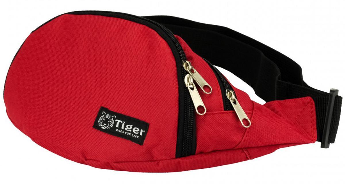 Сумка-бананка Tiger Moon Красный (S052800)