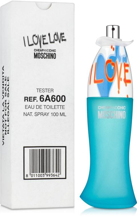 Туалетная вода для женщин Moschino Cheap & Chic I Love Love тестер 100 мл (4358)