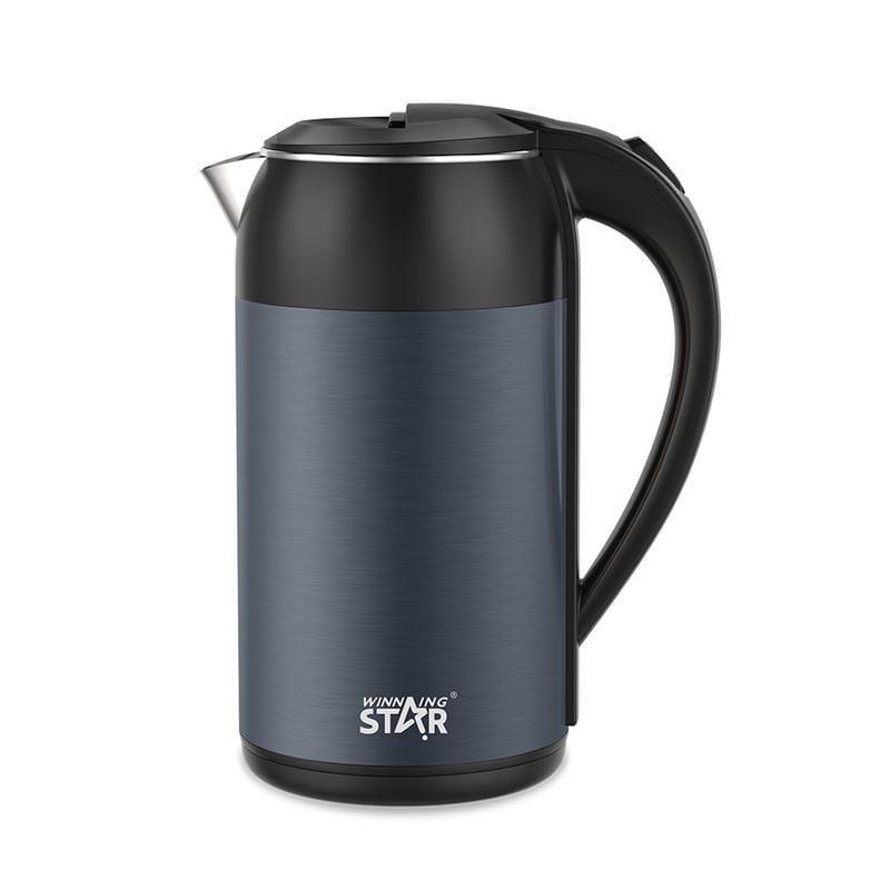 Электрочайник WINNINGSTAR ST-6037 1500W 3.0 л Grey (31578312)