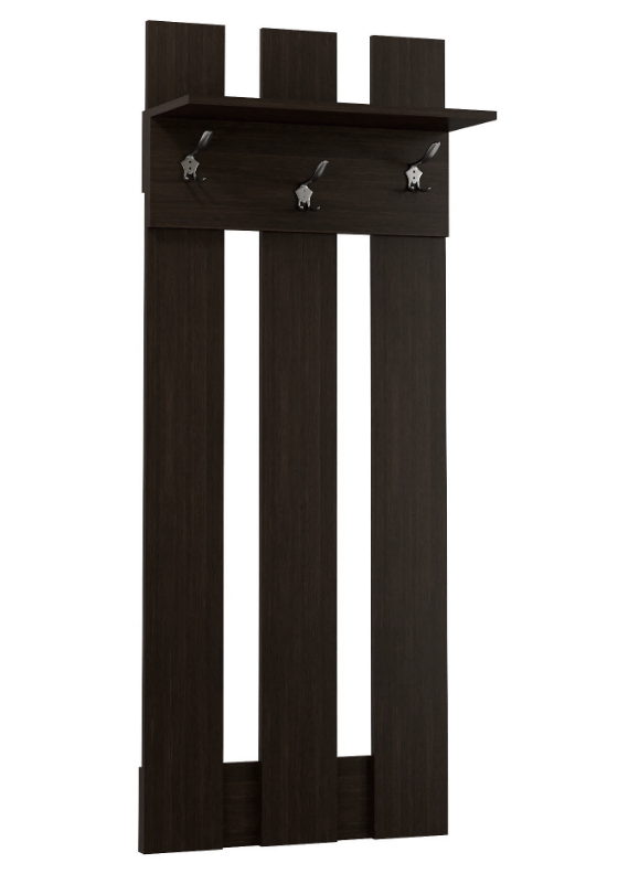 Вешалка-щит для одежды из дерева Седау Венге (ВЛТ-002012)