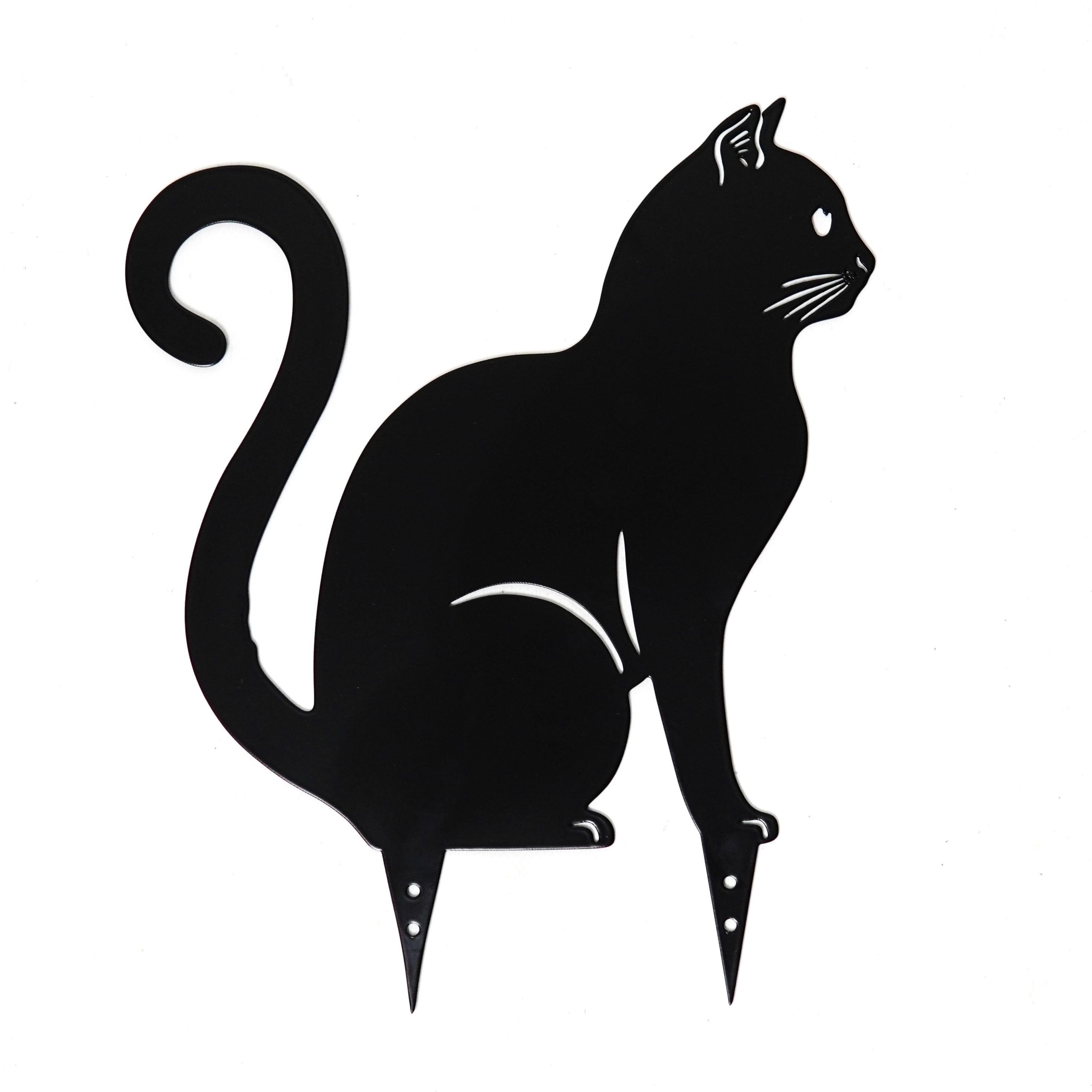 Садовая фигура Кошка металлическая для вашего двора/патио/сада/поляны (DCR008)