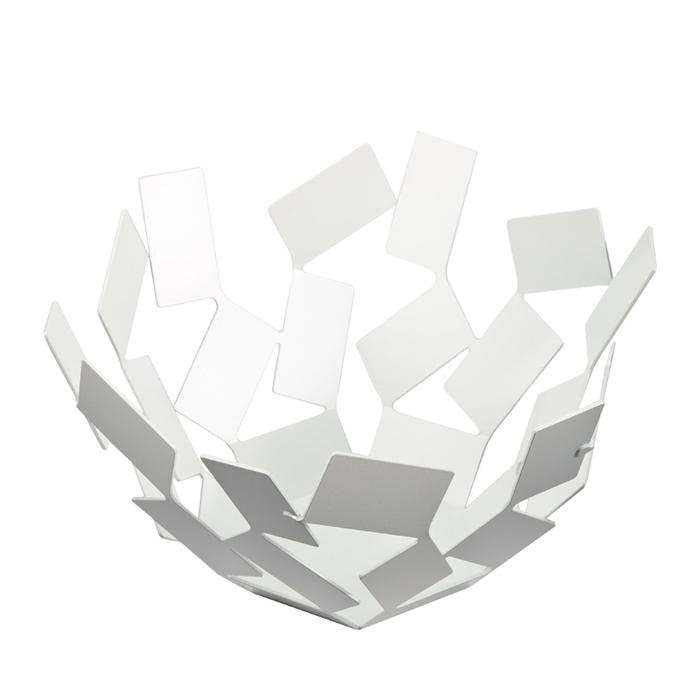 Ваза для фруктів Alessi Scirocco 27,3х13х27,3 см Білий (2522560)