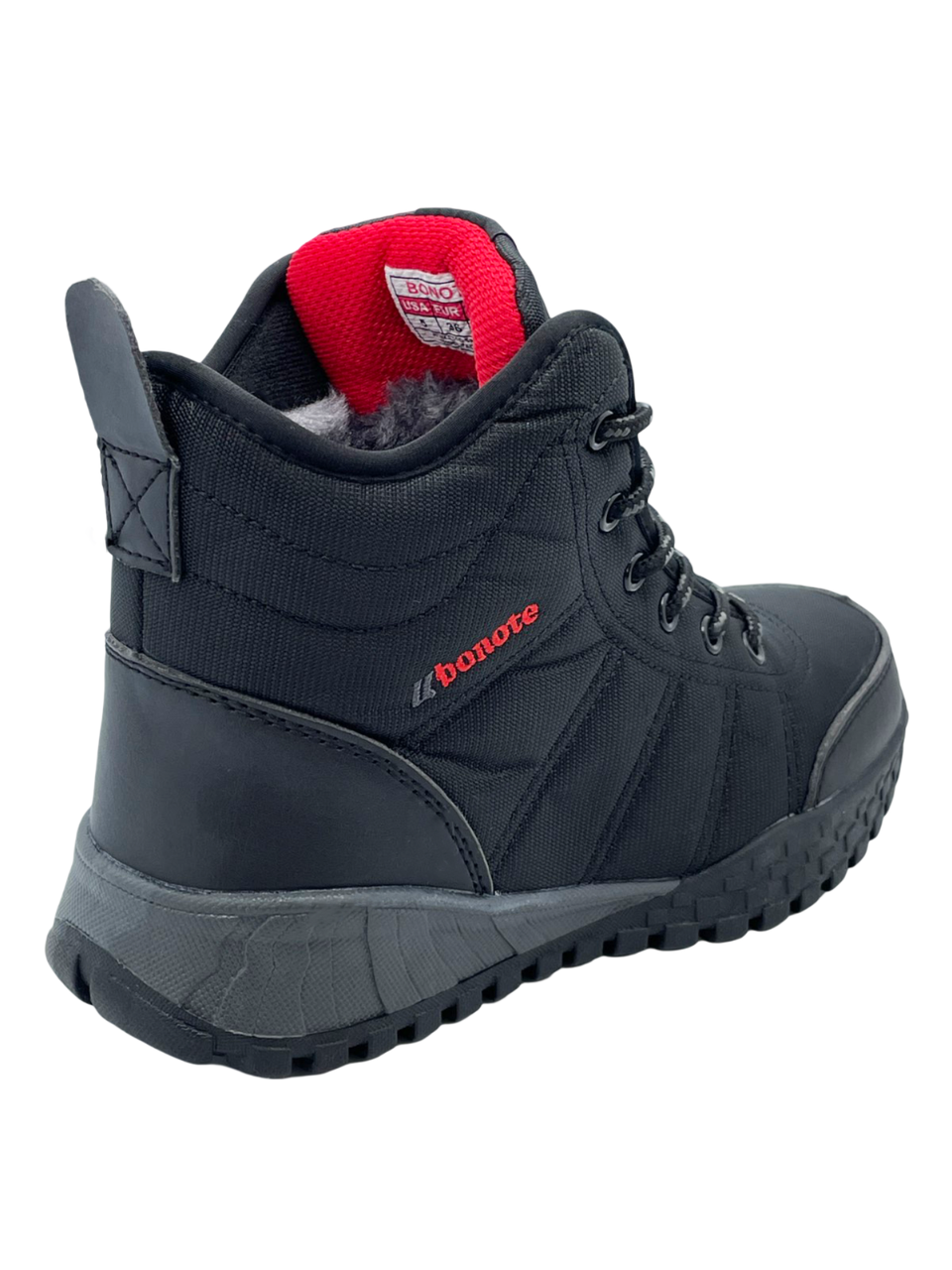Черевики зимові для хлопчиків Bonote B9013-2/37 р. 37 Чорний - фото 2 Черевики зимові для хлопчиків Bonote B9013-2/37 р. 37 Чорний - фото 2