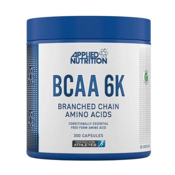 Аминокислота BCAA для спорта Applied Nutrition BCAA 6K 300 капс. (000028107)