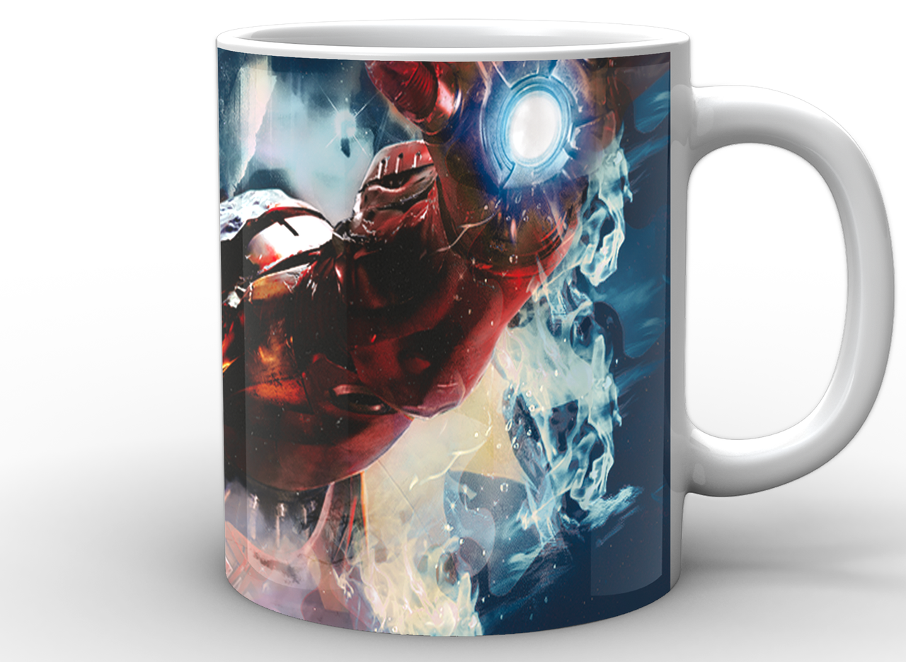 Чашка GeekLand Iron Man герой 330 мл (IM.02.013)