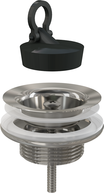 Донний клапан сифона для умивальника Alca Plast A439 (SW-47229)