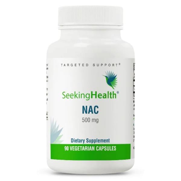 Ацетилцистеин Seeking Health N-Acetyl-L-Cysteine ​​500 мг 90 вег. капс. (000024818)