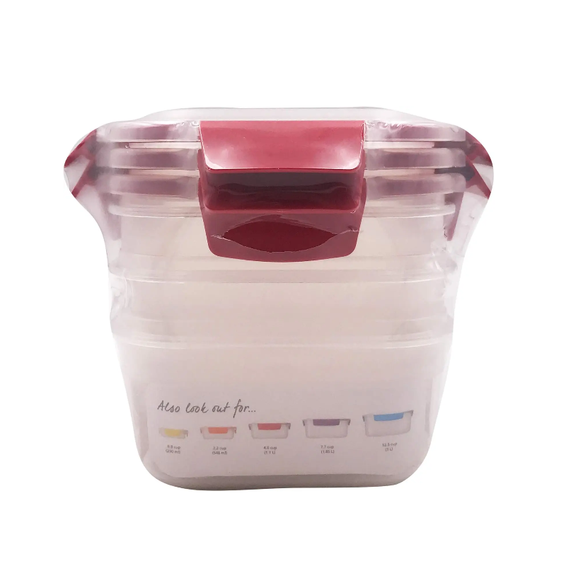 Контейнери для зберігання Joseph Joseph Nest Lock пластикові 3 шт. Red (81101) - фото 6