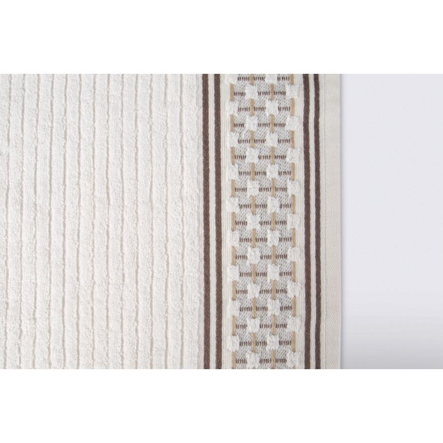 Рушник Irya Jakarli Olwen ekru 70х140 Молочний (svt-2000022253420) - фото 3 Рушник Irya Jakarli Olwen ekru 70х140 Молочний (svt-2000022253420) - фото 3