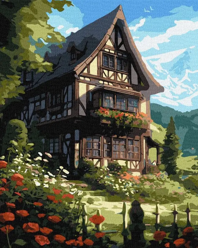 Картина за номерами Ideyka Казка в горах 40x50 см (KH6324)