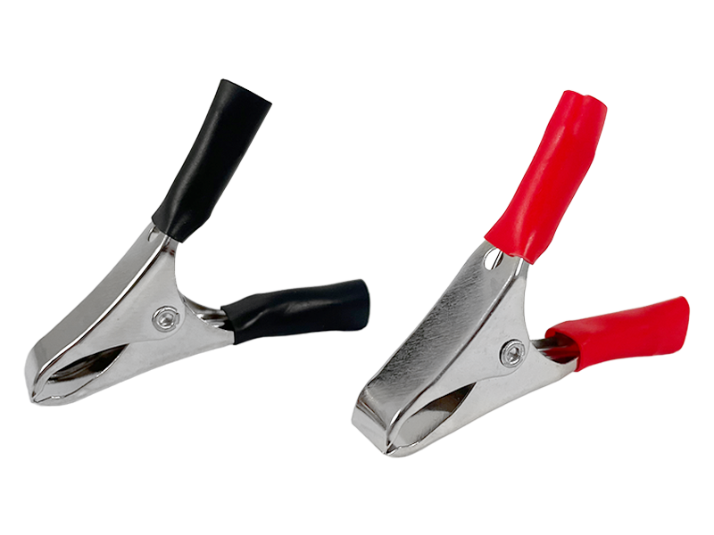 Зажим типа крокодил Lemanso LM9148 10 А 50 мм 2 шт. (7093)