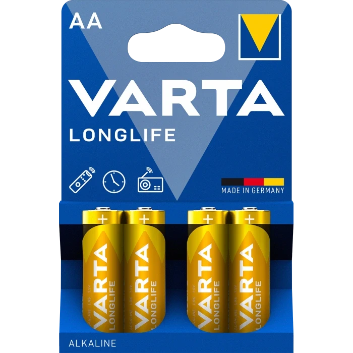 Батарейка Varta LONGLIFE BLI 4 ALKALINE AA (2983438917)
