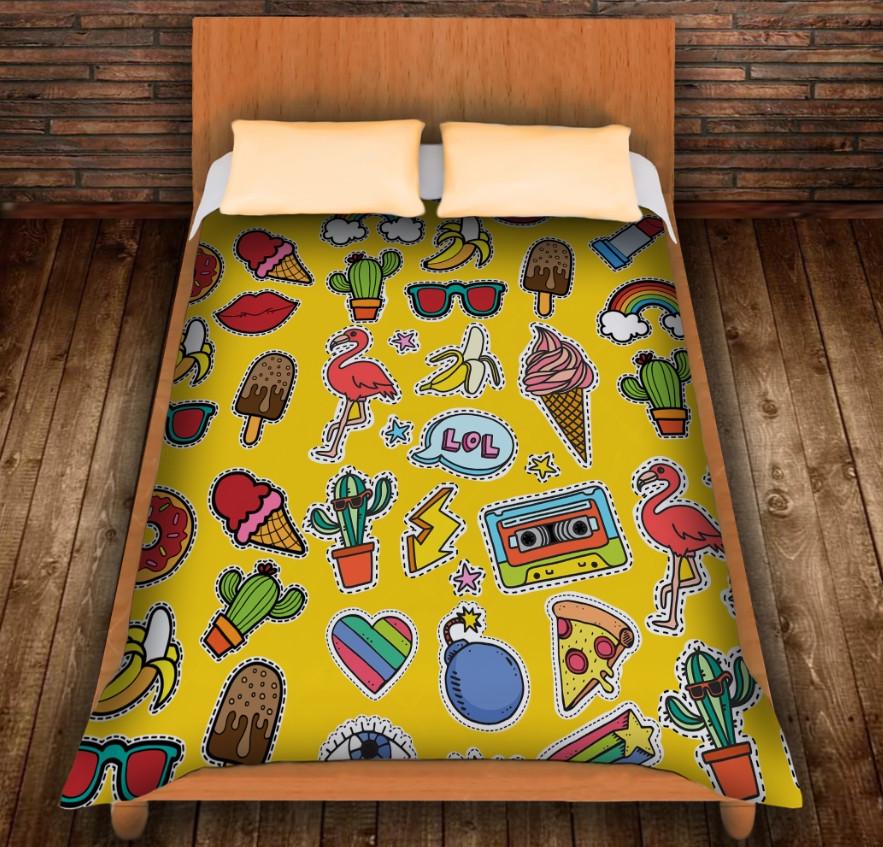 Плед с 3D принтом Поп Арт 150х200 см (epi_0207)