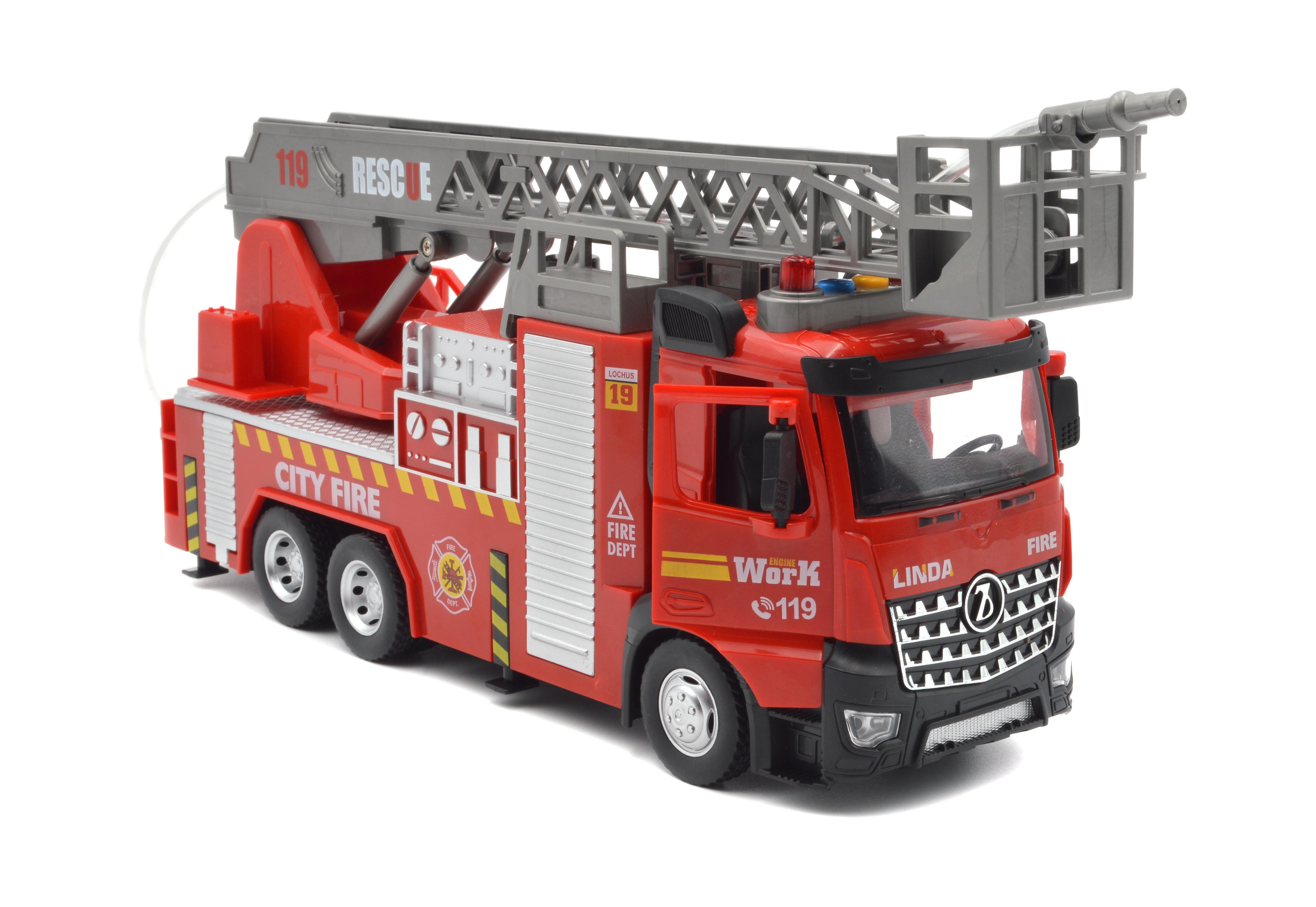 Пожарная машина 8181-1 инерция/звук/свет (8181-1) - фото 7 Пожарная машина 8181-1 инерция/звук/свет (8181-1) - фото 7