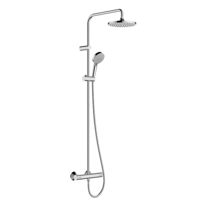 Душевая система Hansgrohe Vernis Blend Showerpipe 200 1jet EcoSmart с термостатом металл Хром (37521363) Душевая система Hansgrohe Vernis Blend Showerpipe 200 1jet EcoSmart с термостатом металл Хром (37521363)