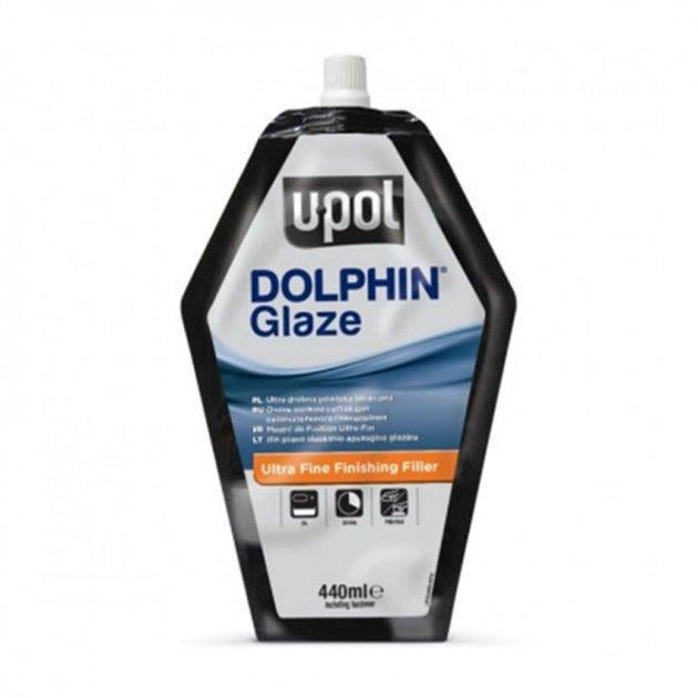 Шпаклевка финишная самовыравнивающаяся U-POL Dolphin Glaze 440 мл