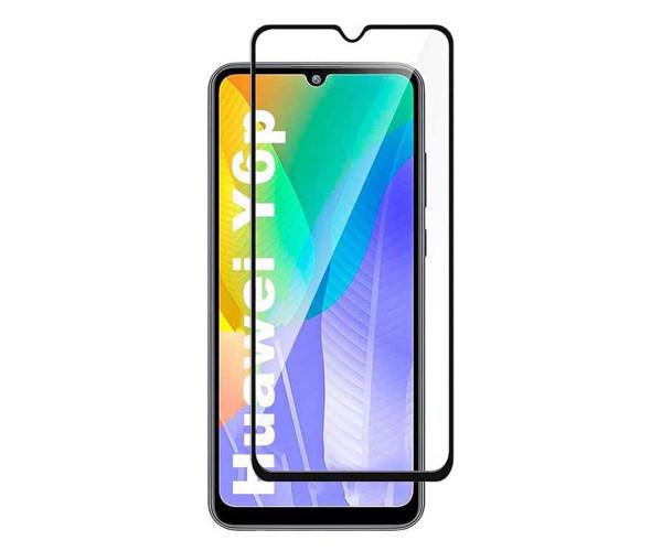 Защитное стекло Full Screen Tempered Glass 2.5D для Huawei Y6p Black