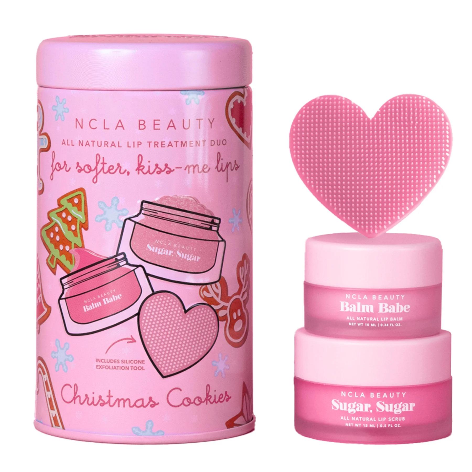 Подарочный набор по уходу за губами NCLA Beauty Christmas Cookies Lip Care Set Рождественское печенье 10/15 мл