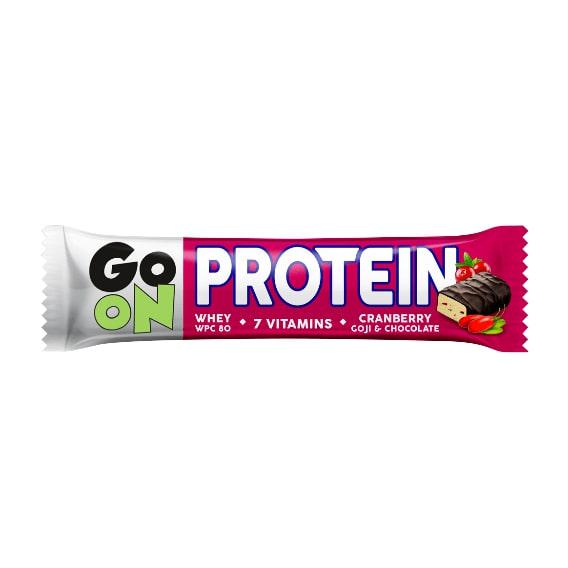 Протеиновый батончик Go On Nutrition Protein Bar 33% 50 г Cranberry/Chocolate