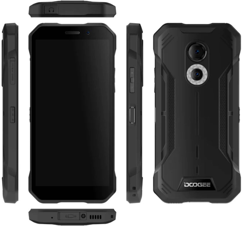 Смартфон Doogee S51 4/64Gb Classic Black - фото 5