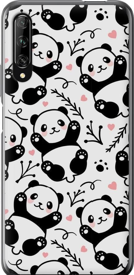 Чехол на Huawei P Smart Pro Панды (4318u-1906-42517)