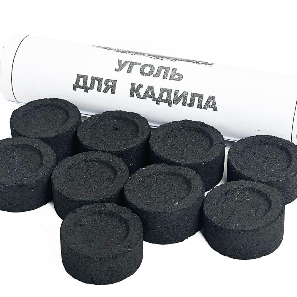 Уголь кадильный не быстрого розжига 50 мм 9 шт. (00010483) - фото 2 Уголь кадильный не быстрого розжига 50 мм 9 шт. (00010483) - фото 2