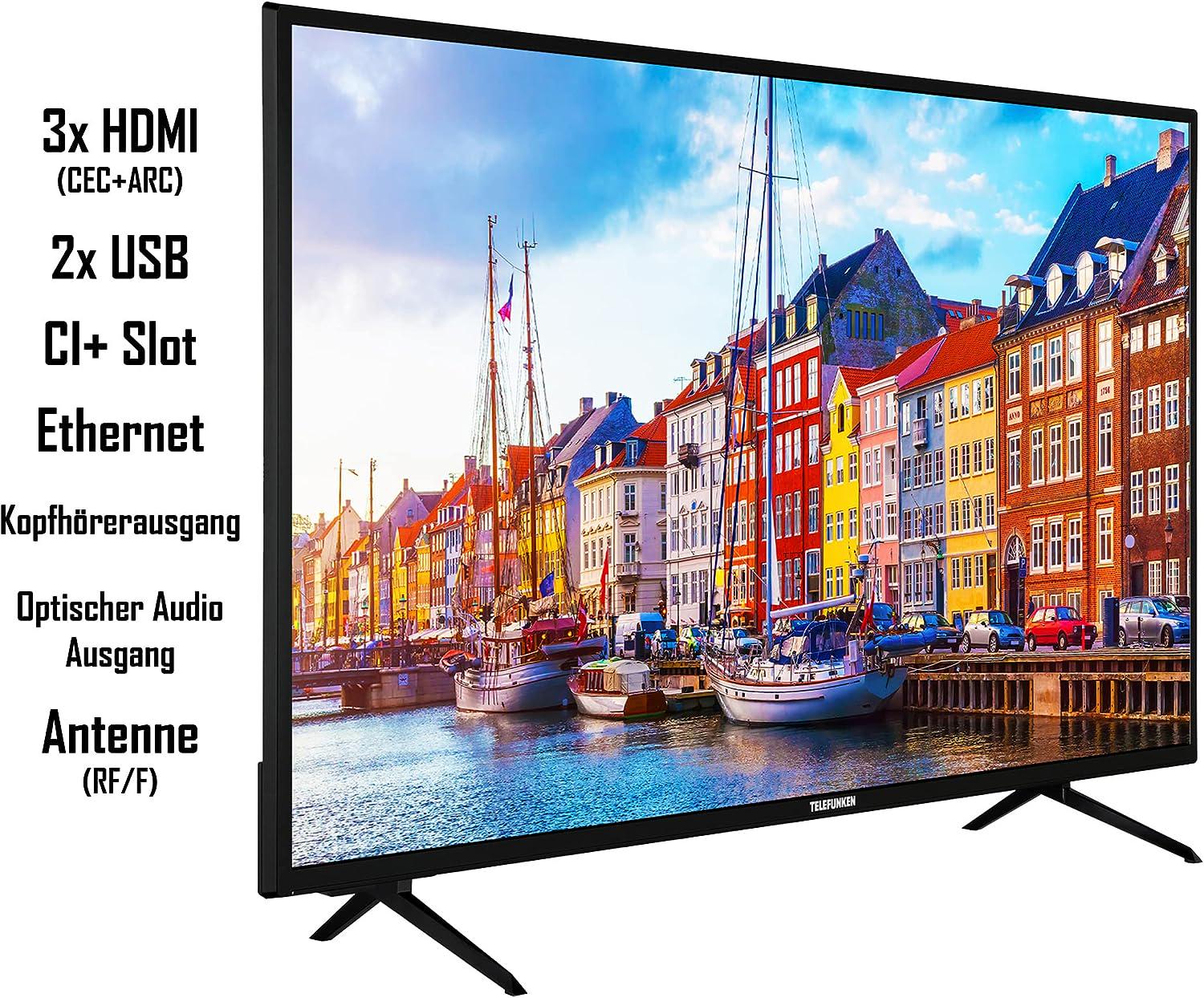 Телевізор Telefunken XU55K700 4K/SMART TV/HDR/WIFI 55" (12160064) - фото 2