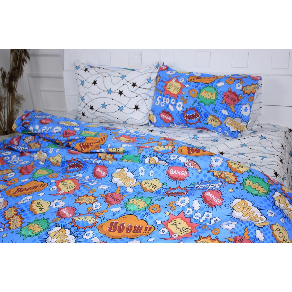 Комплект постельного белья MirSon Ranforce Elite 17-0511 Bombs Бязь 110х140 см (2200004659978)